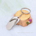 Alloy Metal Keychain Promotional Custom Flip Flops Keychain